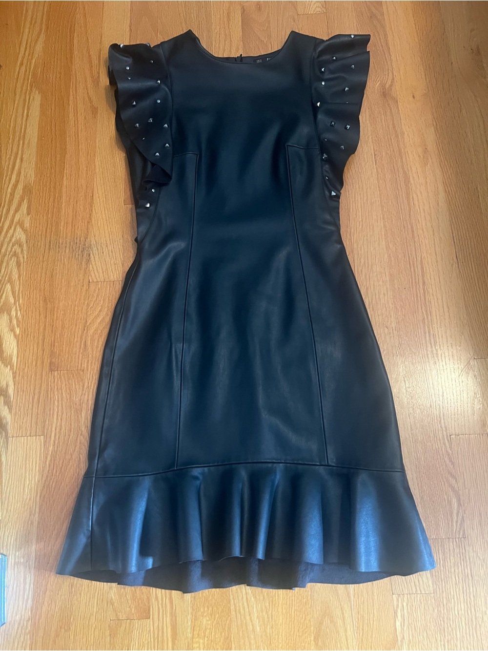 Zara Black Leather women’s dress